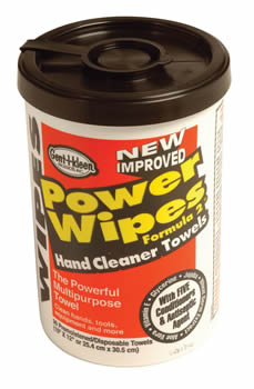 Everbuild Power Wipes - Heavy Duty Hand Cleaning Wet Wipes (75 Per Tub)